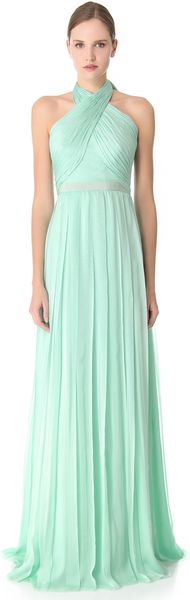 Giambattista Valli Cross Front Gown - Lyst