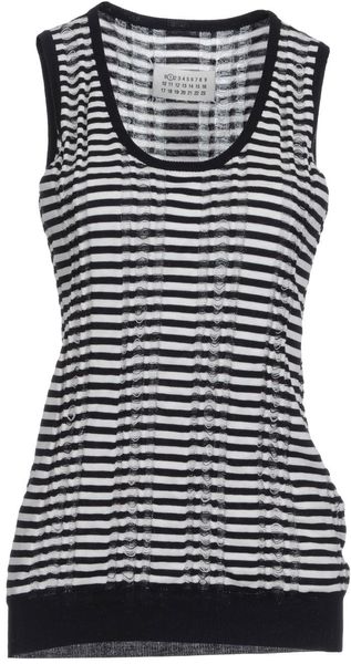 Maison Martin Margiela Sleeveless Sweater - Lyst