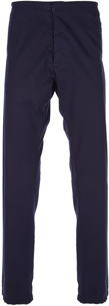 Maison Martin Margiela Straight Leg Trouser - Lyst