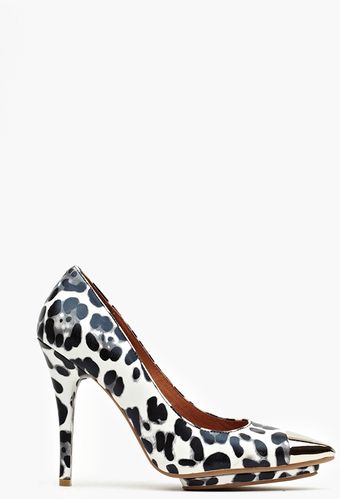 Nasty Gal Leopard Print Platform Pump - Lyst