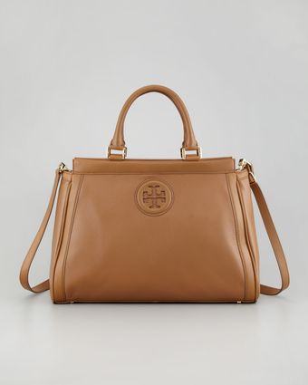 Tory Burch Hannah Satchel Bag Sand - Lyst