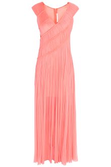 Willow Angle Rouched Drape Gown - Lyst