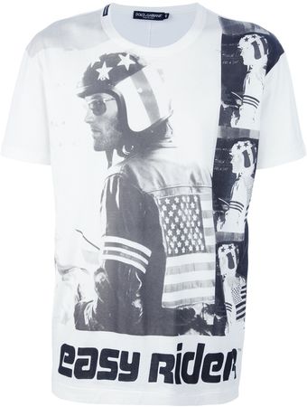 Dolce & Gabbana Print Tshirt - Lyst