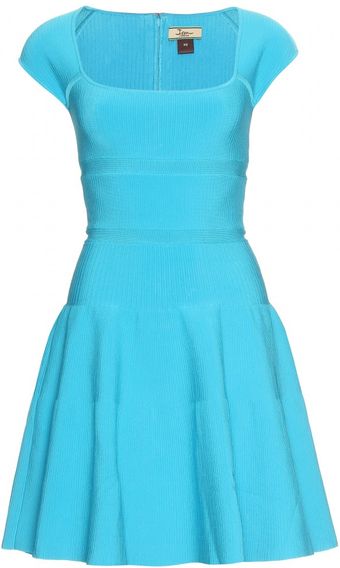 Issa Ribbed Knit Stretch Dress - Lyst