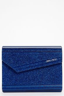 Jimmy Choo Glitter Clutch - Lyst