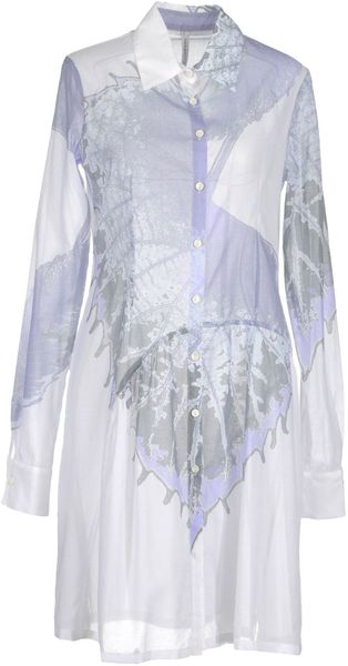 Pianurastudio Short Dress - Lyst