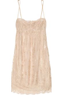 Rosamosario Camiamo Chantilly Lace Chemise - Lyst