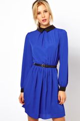 ASOS Collection Skater Dress with Collar