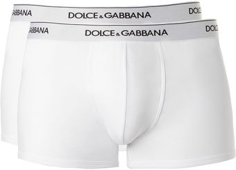 Dolce & Gabbana Twopack Stretchcotton Boxer Briefs - Lyst