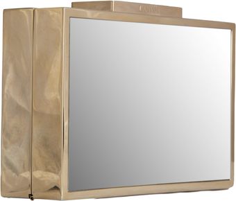 Lanvin Mirrored Minaudière - Lyst