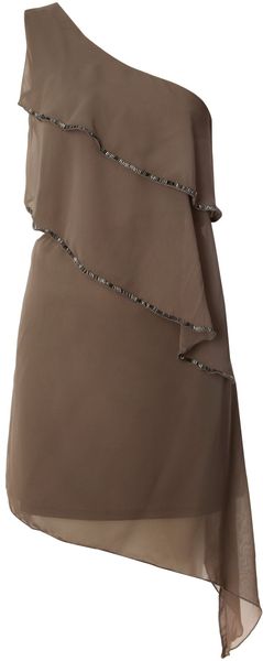 Madam Rage One Shoulder Embellished Dress - Lyst
