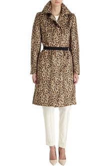 Giambattista Valli Leopard Print Coat - Lyst