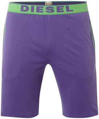 Diesel Striped Loungewear Short - Lyst