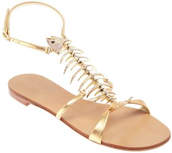 Giuseppe Zanotti Fish Sandal - Lyst