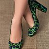 Kenzo Prisci Leopard and Tiger Shoes in Blue (leopard) - Lyst