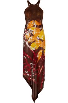 Missoni Patricia Printed Silkchiffon Dress - Lyst