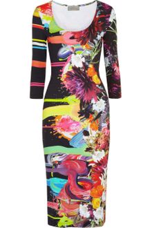 Preen Emilia Printed Stretchjersey Dress - Lyst