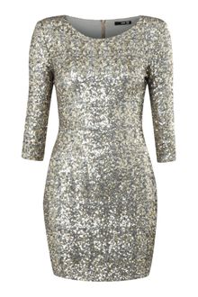 Tfnc All Over Sequin Paris Dress - Lyst