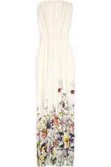 Gucci Floralprint Silkgeorgette Gown