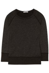 James Perse Cottonblend Slubfrench Terry Sweatshirt