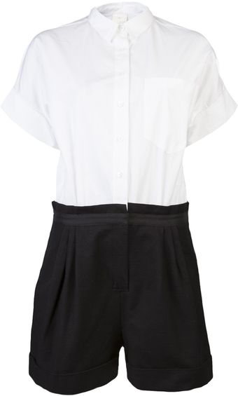 Boy by Band Of Outsiders Poplin Canvas Jumper - Lyst