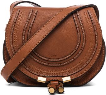 Chloé Marcie Satchel in Tan - Lyst