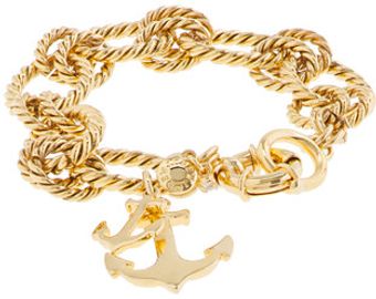J.Crew Anchor Charm Bracelet - Lyst