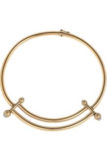 Lanvin Brass and Swarovski Crystal Choker - Lyst