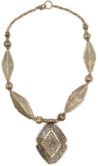 Mango Ethnic Style Necklace - Lyst