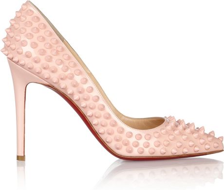 Louboutin Pastel Spikes shoes