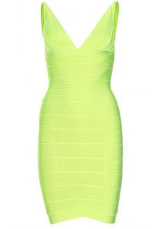 Hervé Léger Hervé Léger Lauren Bandage Dress - Lyst