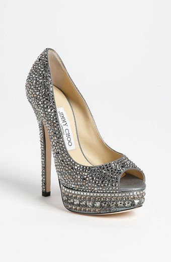 Jimmy Choo Kendall Crystal Pump - Lyst