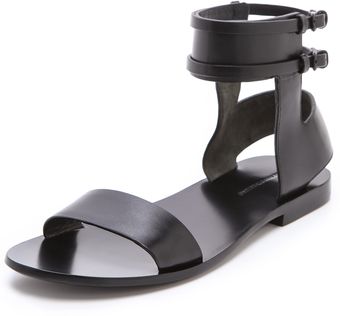 Alexander Wang Alek Ankle Cuff Sandals - Lyst