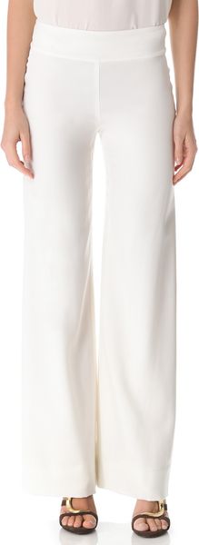 Donna Karan New York Wide Leg Trousers - Lyst