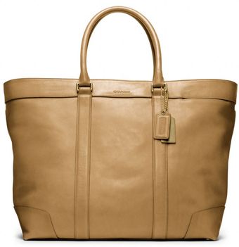Coach Bleecker Legacy Leather Weekend Tote - Lyst