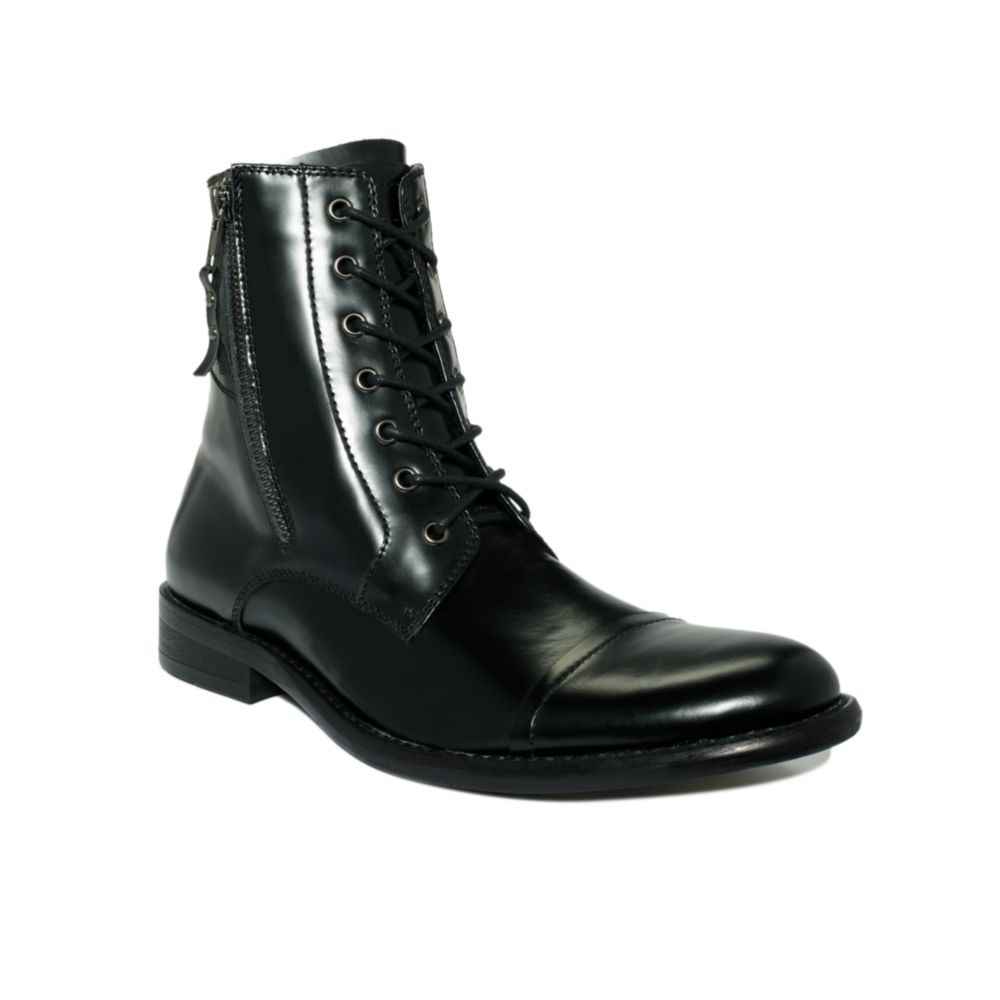 kenneth cole lace up boots