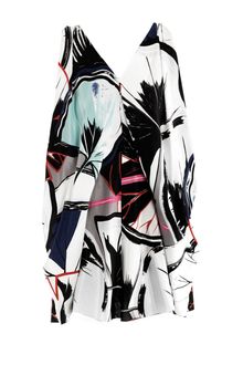 Balenciaga Ginko print Ethereal Dress - Lyst