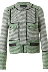 Proenza Schouler Basketweave Tweed Jacket