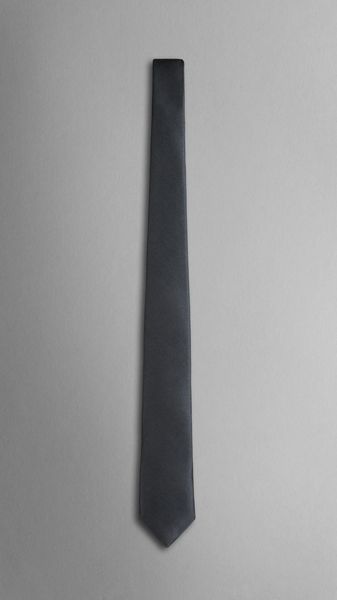 Burberry Prorsum Bonded Satin Skinny Tie - Lyst