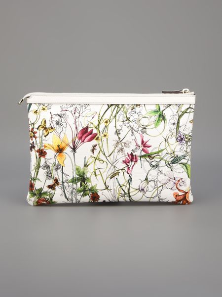 gucci floral clutches and evening bags