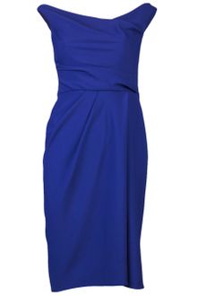 Lela Rose Asymmetrical Dress - Lyst