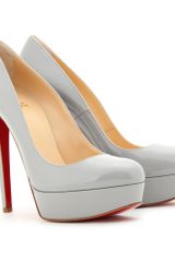 Christian Louboutin Bianca 140 Patent Leather Platform Pumps