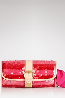 Juicy Couture Clutch Super Straw Pailette - Lyst
