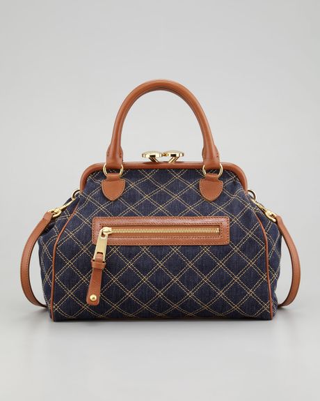marc jacobs mini tote bag denim