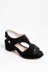 Prada Platform Block Heel Sandal