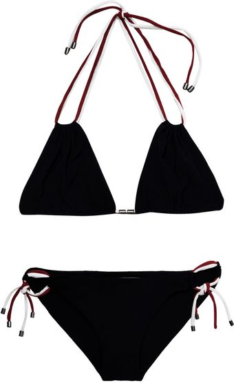 Roksanda Ilincic Artes Tricolour Bikini - Lyst