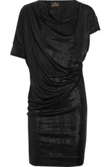 Vivienne Westwood Anglomania New Drape Ruched Jersey Dress
