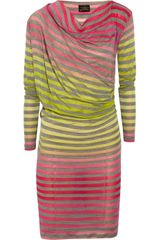 Vivienne Westwood Anglomania Draped Jersey Dress