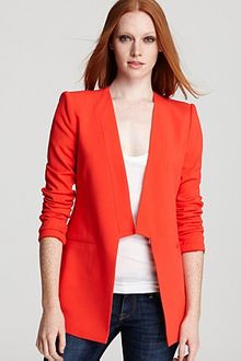 BCBGMAXAZRIA Blazer Asymmetric - Lyst