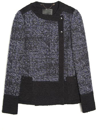 Proenza Schouler Tweed Shirt Jacket - Lyst
